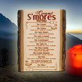 S'mores Menu Laser Engrave Cut File: Camping Decor, Wedding Sign (Digital Download)