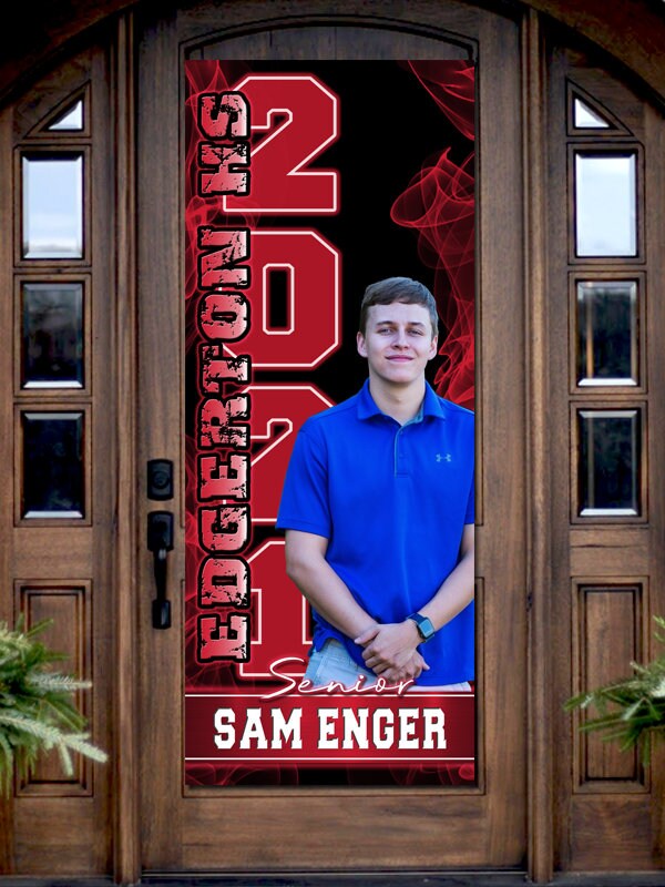Personalized Graduation Banner: Class of 2026, School Photo (Printed or Digital)