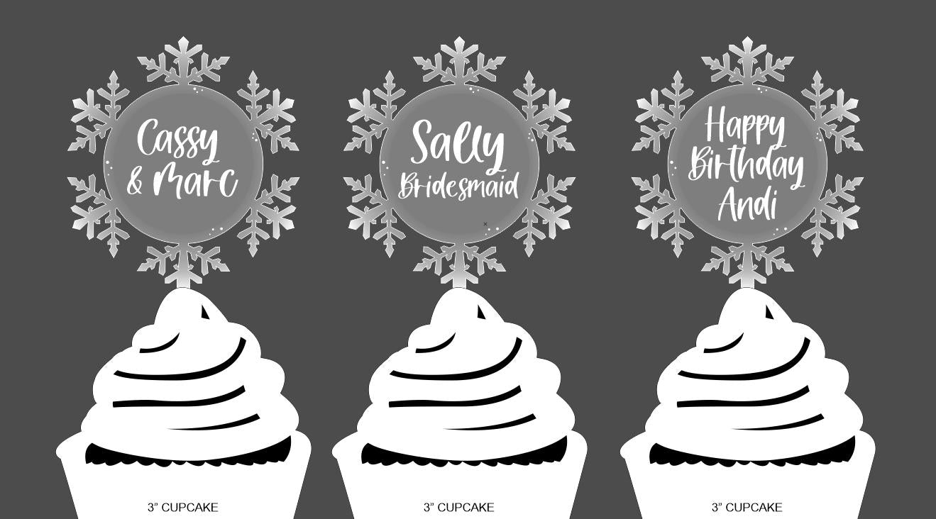 Cupcake Topper Examples