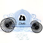 Cinderella Carriage Card Box Laser Cut File: Wedding Decor (Digital Download)