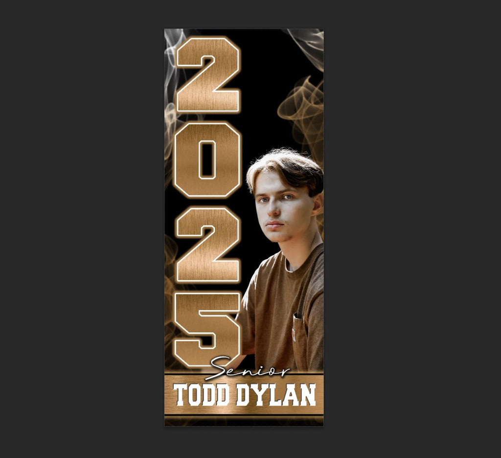 Personalized Graduation Banner: Class of 2026, School Photo (Printed or Digital)