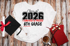 8th Grade Class of 2030 2026 SVG, Graduation Gift (Digital File), 3 different Designs